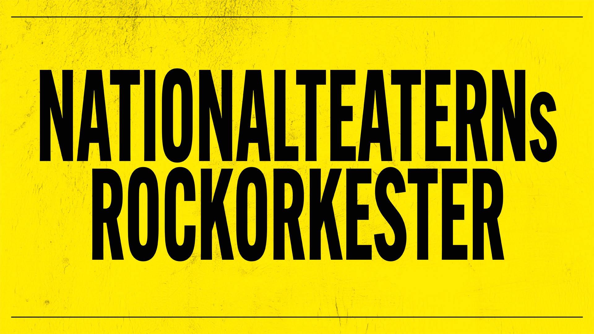 Nationalteaterns Rockorkester turne