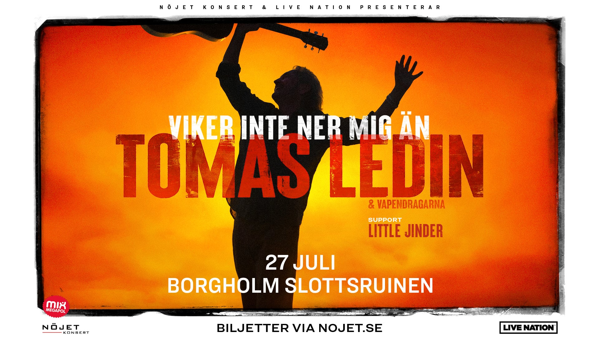 Lars Winnerbäck Konsert Lidköping