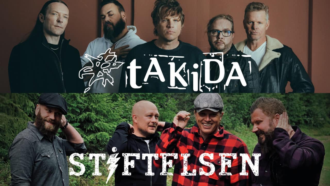 Takida och Stiftelsen tillbaka på Öja Krog i Ystad 2 augusti! Nöjet