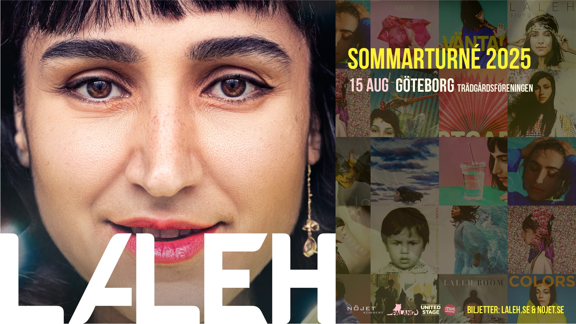 Laleh Sommarturn 2025 N jet Konsert
