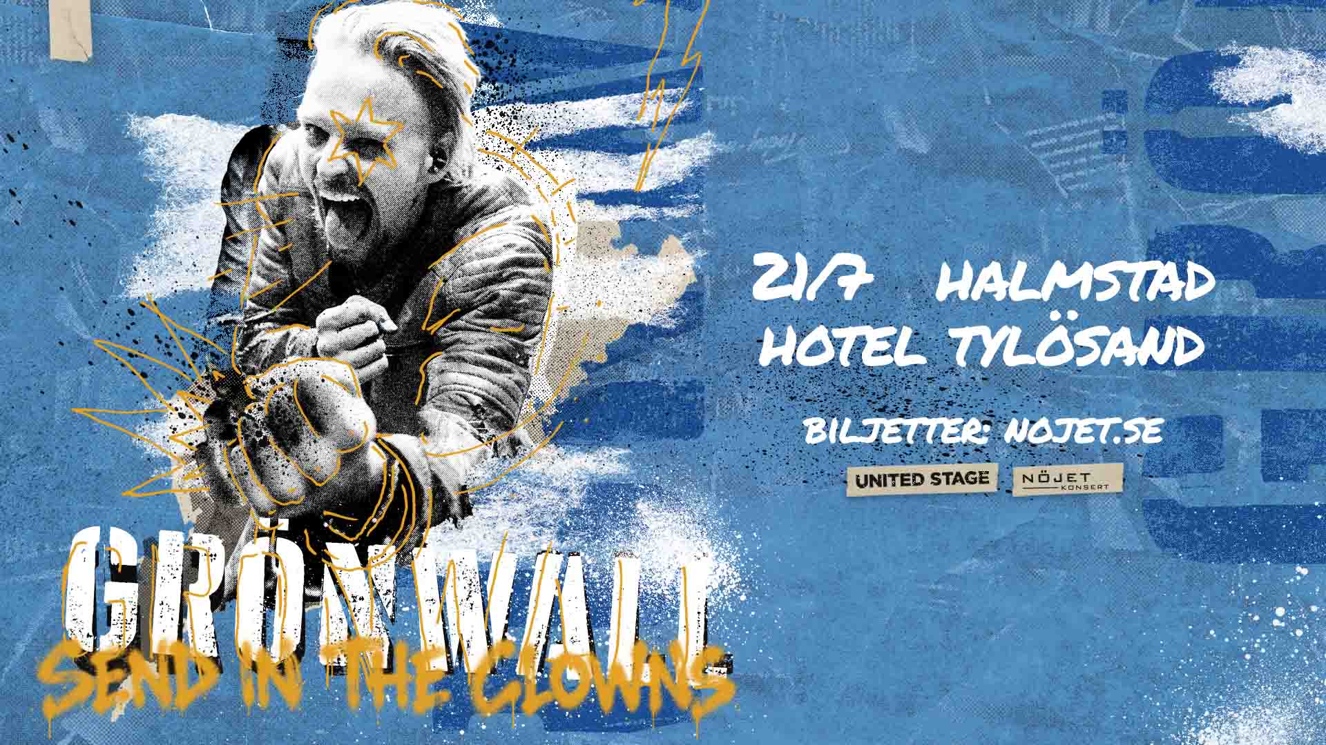 Grönwall sommarturné 2027 Halmstad