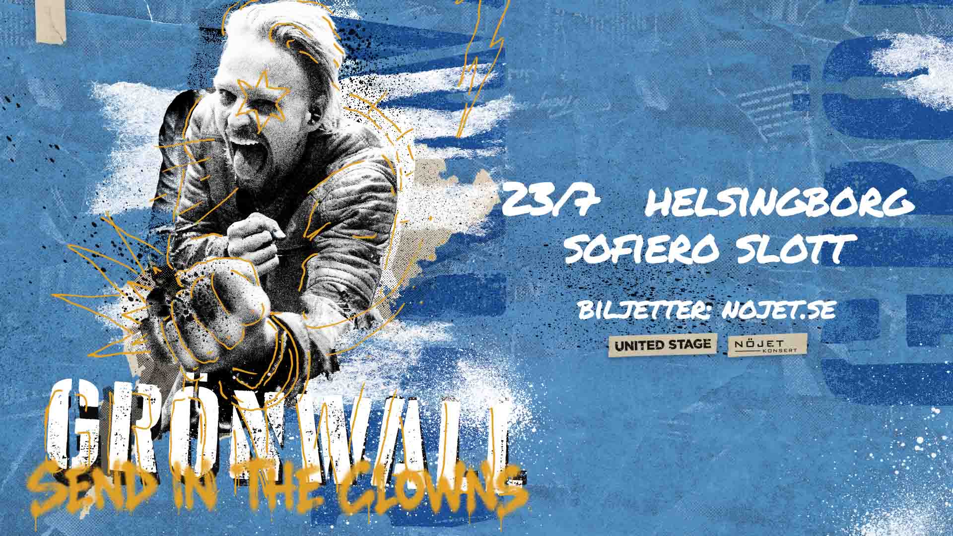 Grönwall sommarturné 2027 Helsingborg