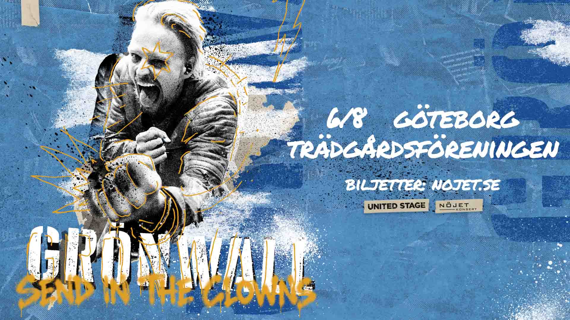 Grönwall sommarturné 2027 Göteborg